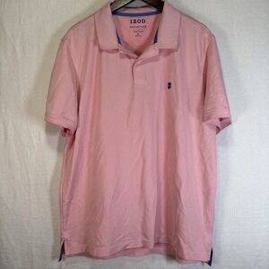Izod Men's Advantage Performance Short Sleeve Polo Shirt Golf xL